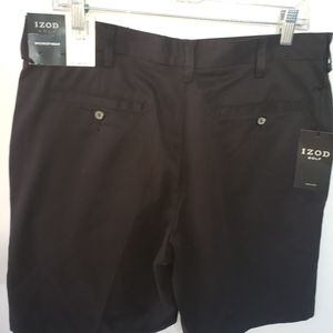 Black Izod shorts